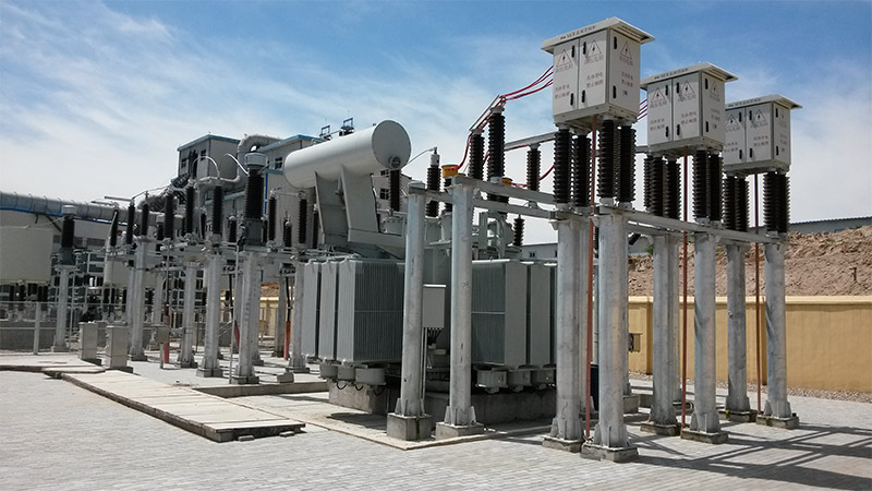 盾安集團(tuán)寧夏太陽山鎂業(yè)有限公司110KV變電站